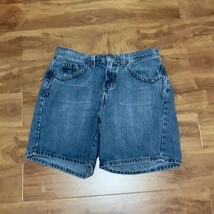 Faded glory jeans shorts women 8 blue